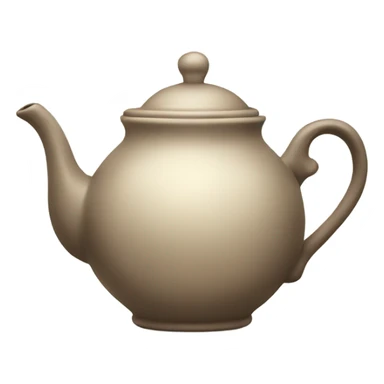 Neutral tea-pot  sticker