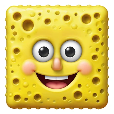 SpongeBob Square Smiling sticker