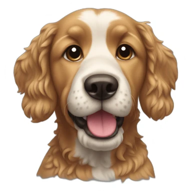 doodle dog sticker