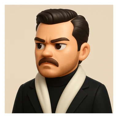 A 3D Apple-style emoji version of the uploaded image, preserving its colors, shapes, textures, and overall design, simplified into emoji form while keeping key details recognizable. Smooth glossy finish, soft shadows, high-quality render, minimal background. sticker