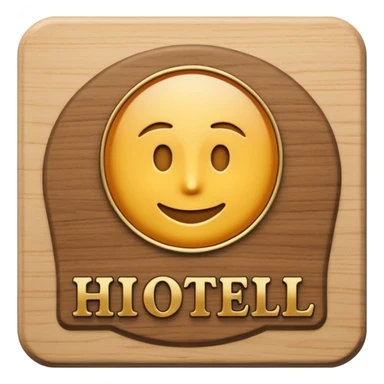 hotel room sign sticker