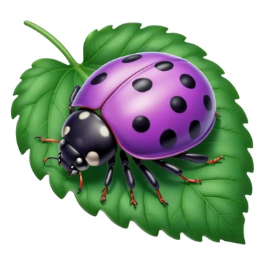 purple lady bug on leaf
























































 sticker