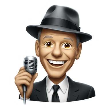 frank sinatra sticker