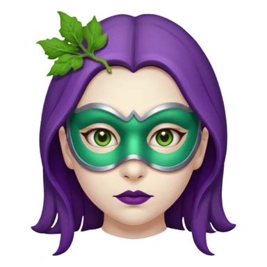 Eggplant girl Said carsed sticker