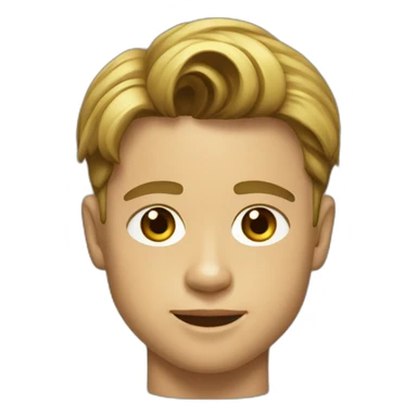 Young brad pitt sticker