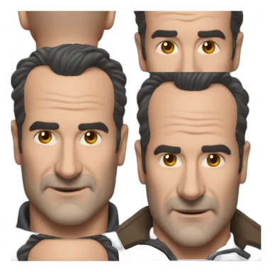 Jean dujardin sticker