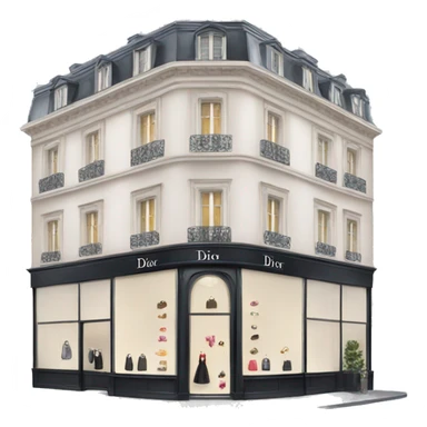 Dior boutique sticker