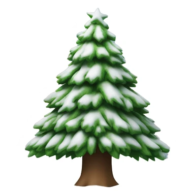 Tannenbaum mit Schnee  sticker
