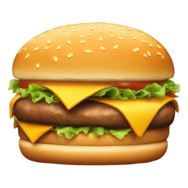 BURGER sticker