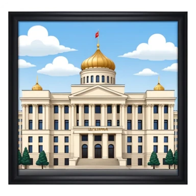 State Duma building in Moscow sticker