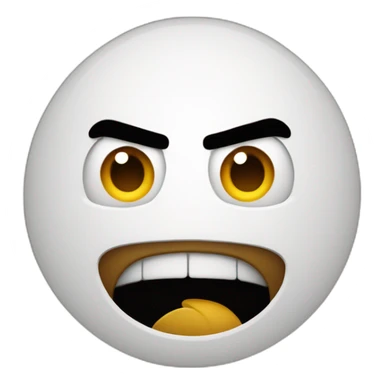 the kohl's logo but angry sticker