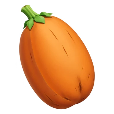 pointy sweet potato no green part sticker