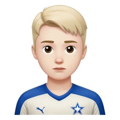 Grian chatten in a rangers top sticker