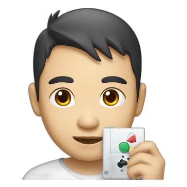 Un chinois qui joue a la ps4 sticker