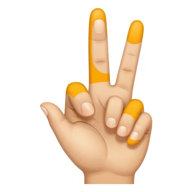 gesto de meter la nariz por los dedos mientras los dedos hacen un círculo. Así: 👌🏻 sticker