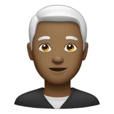 Black chinese sticker