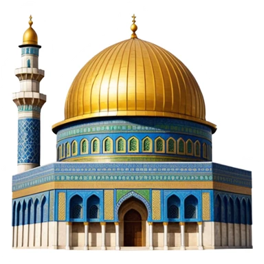 Dome of the rock, Palestine sticker