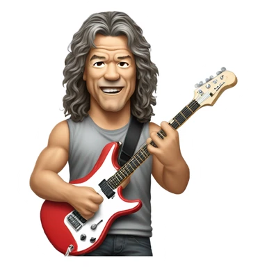 eddie van halen sticker