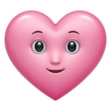 Heart cute xmas pink sticker