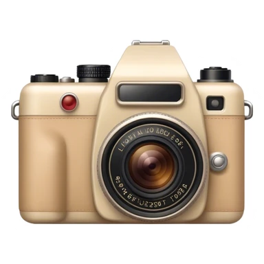 Camera beige sticker