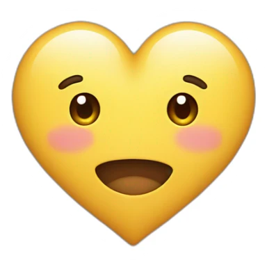 Corean heart sticker