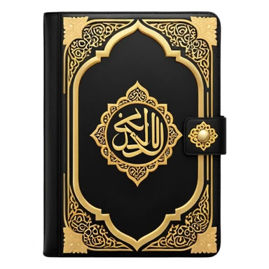 Quran book cover sticker