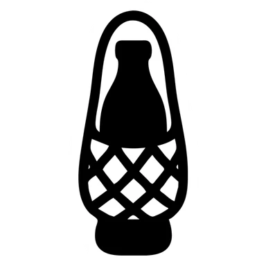 A soda in a net sticker