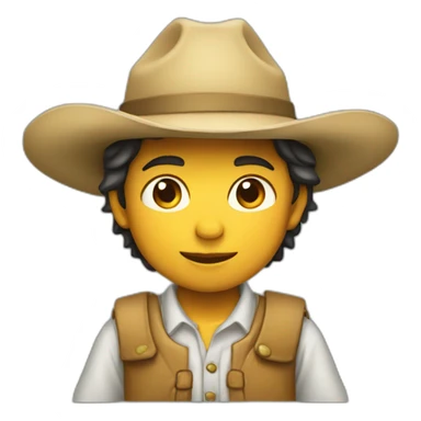niño campesino sticker
