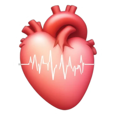HEART RATE sticker