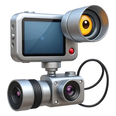 a sensor with a camera and a wire and a sensor for tracking sticker