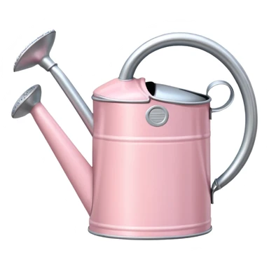 watering can pastel pink  sticker