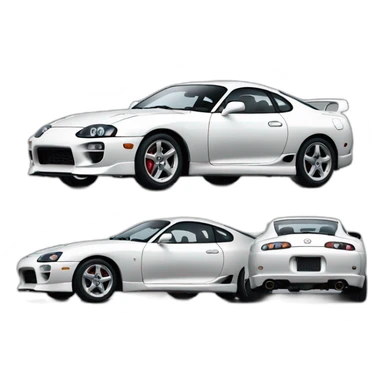 Toyota Supra Mk4 sticker