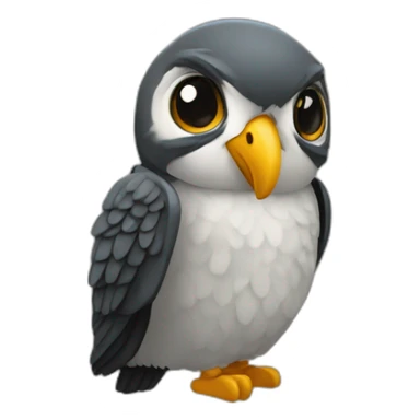 Peregrino con mochila sticker