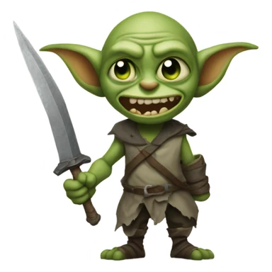 A goblin sticker
