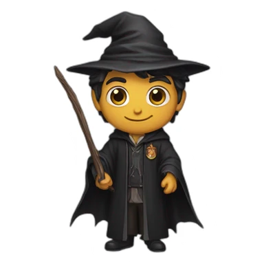 Harry potter sorcier sticker