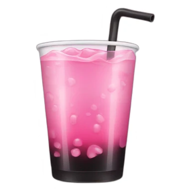 black and pink soda sticker
