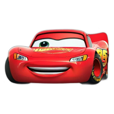 Lightning McQueen 95 sticker