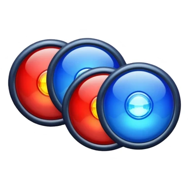 Police Lights sticker