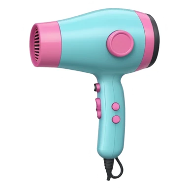 Cute Hair dryer, different designs and pattern sticker