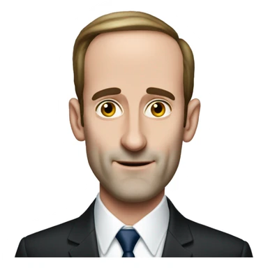 whitehouse aid Stephen Miller with small mustache sticker