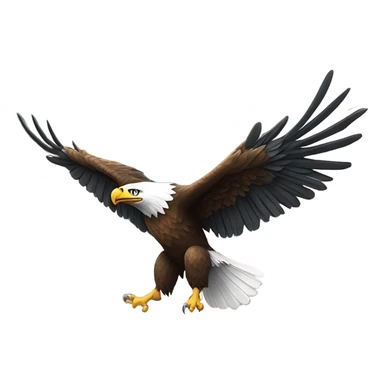 Eagle in New Orleans  sticker