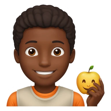 Black boy no clothes  sticker