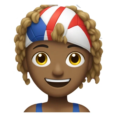 beach volleyball
 sticker