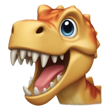 roar dino sticker