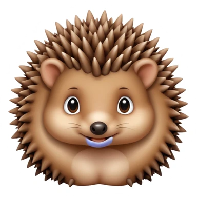 Baby hedgehog sticker