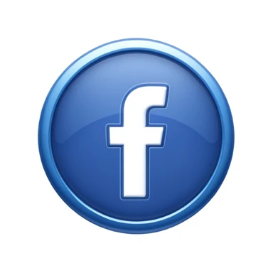 Facebook badge  sticker