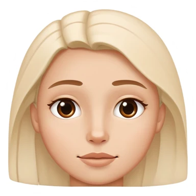 Central Cee UK rapper simplified expressive face signature features no text sticker