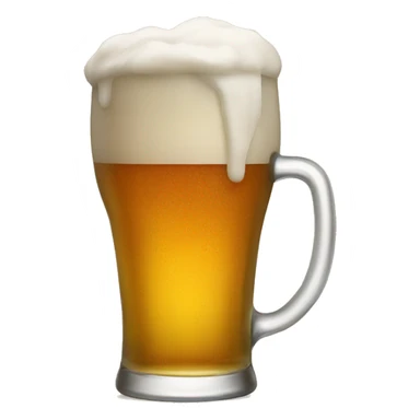 Pint of beer sticker