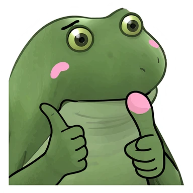 Pink middle finger  sticker