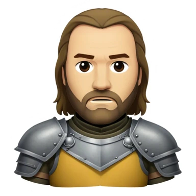 Sandor Clegane from game of thrones sticker